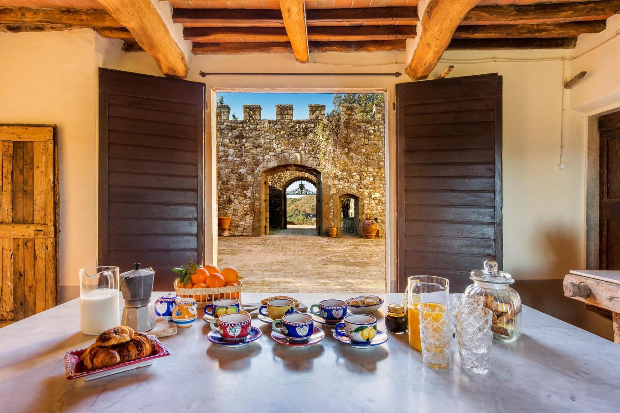 Вилла Castello Di Cafaggio Импрунета Экстерьер фото